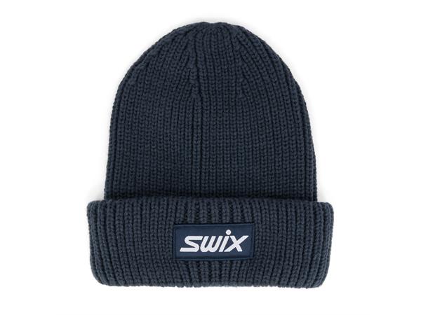 Swix Lue Horizon Beanie OS Tykk og varm vinterlue - Lake Blue 
