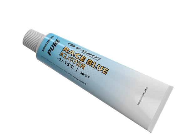 Vauhti PURE RACE BLUE Fluorfritt klister, Blått skareklister 