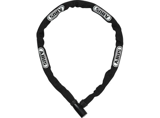 Abus Kjettinglås 4804K/75 Black Enkel sykkellås med nøkkel 