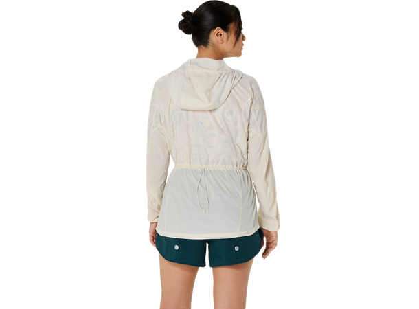 Asics Dame Jakke Road Packable XS Reng- og vannavstøtende løpejakke - Bi 