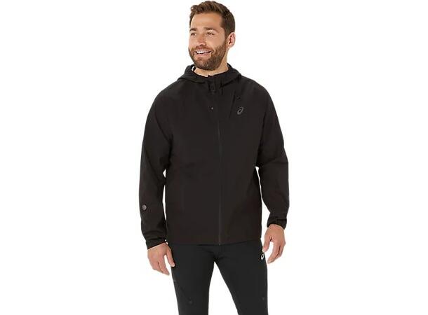 Asics Herre Jakke Metarun Waterproof M Vanntett løpejakke -Black 