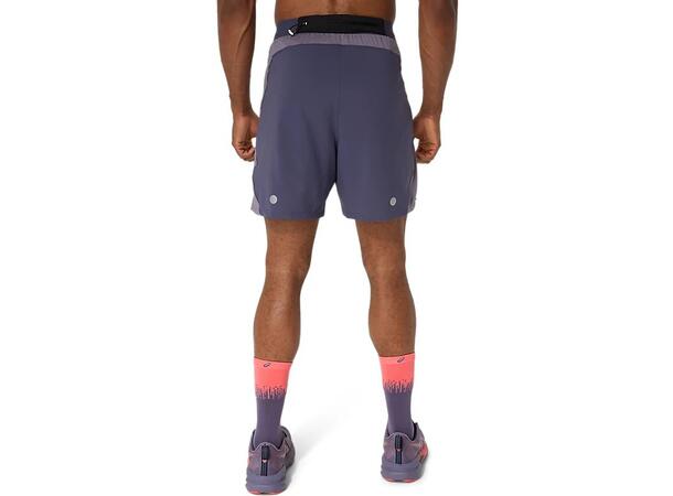 Asics Herre Shorts Road 2-N-1 7in M Teknisk løpeshorts InFog/Lavgr 