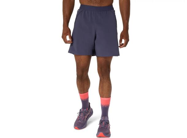 Asics Herre Shorts Road 2-N-1 7in M Teknisk løpeshorts InFog/Lavgr 