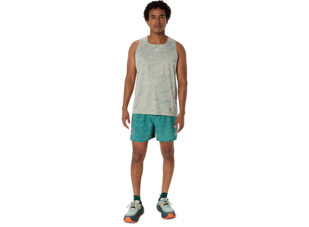 Asics Herre Singlet Fujitrail XL Meget komfortabel løpesinglet - WhSa 