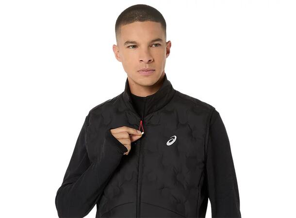 Asics Herre Vest Road Winter M Varm løpevest til kalde løpeturer - PB 