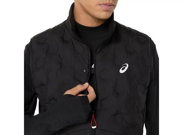 Asics Herre Vest Road Winter M Varm løpevest til kalde løpeturer - PB 