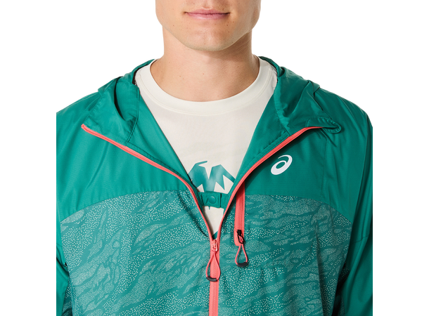 Asics M Jakke Fujitrail  Wind M Allsidig løpejakke i regn og vind - Ra 