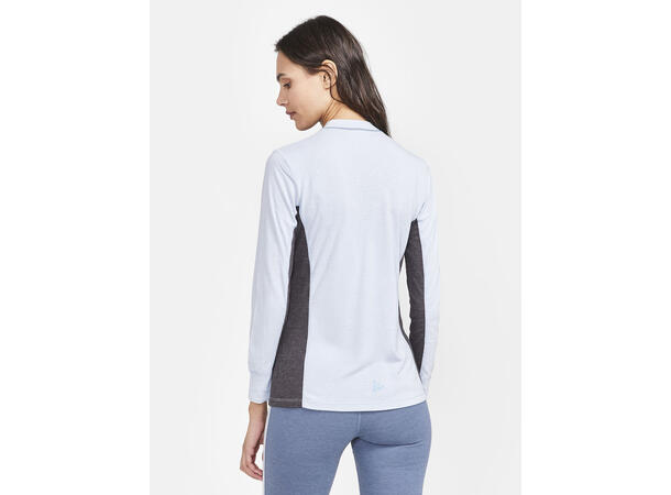 Craft Dame Core Wool Mix Set M Baselayer-Sett Sulfur/Flow 
