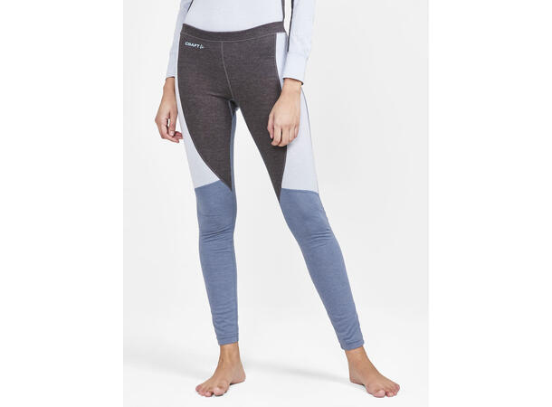 Craft Dame Core Wool Mix Set M Baselayer-Sett Sulfur/Flow 