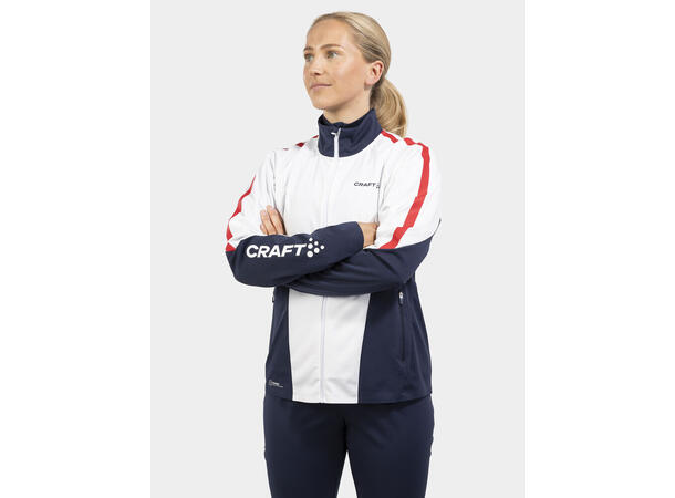 Craft W Jakke Nor Pro Nordic Race 2 S Skijakke til høy intensitet - Blaze/wht 
