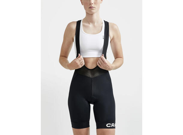 Craft W Shorts Core Endur Bib L Elastisk og funksjonell sykkelshort - Bl 