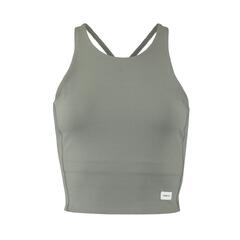 Craft W Singlet Collective Cropped myk og elastisk treningssinglet - Leaf