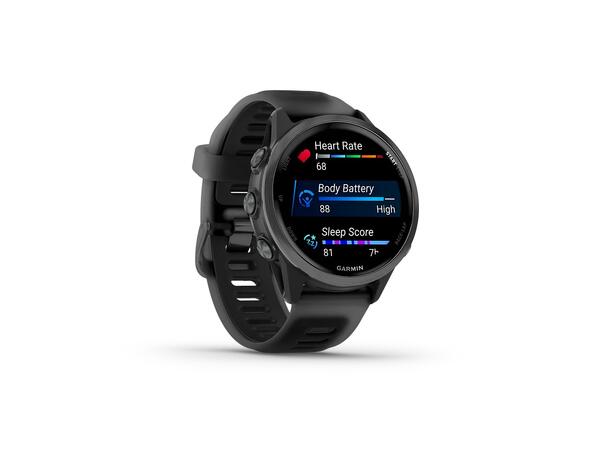 Garmin Forerunner 570 -42mm GSP Ny multisport klokke fra Garmin sort/gr. 