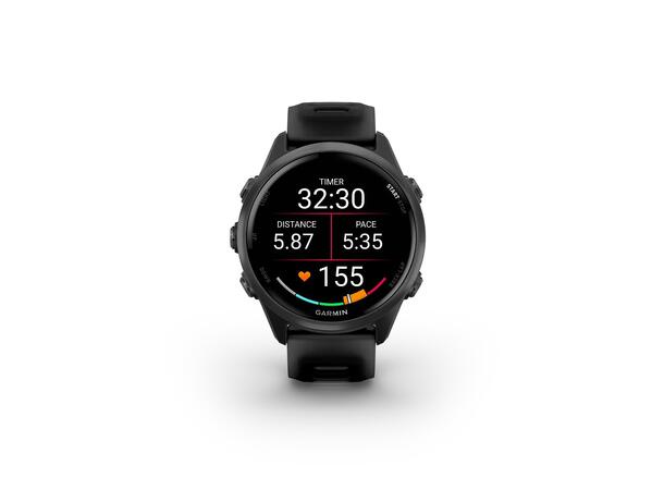 Garmin Forerunner 570 -42mm GSP Ny multisport klokke fra Garmin sort/gr. 