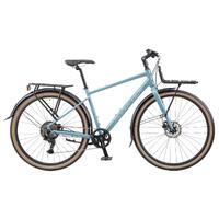 Hard Rocx Hybridsykkel Barcode 18.5" Moderne bysykkel med front bagasjebærer