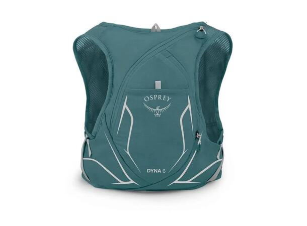 Osprey Dyna 6 w/Flasks Dame S Løpevest for lengre turer - CaB/SiLi 