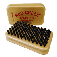 Red Creek Håndbørste Mix 120x70mm Kombibørste m/ultrafint stål og hestehår