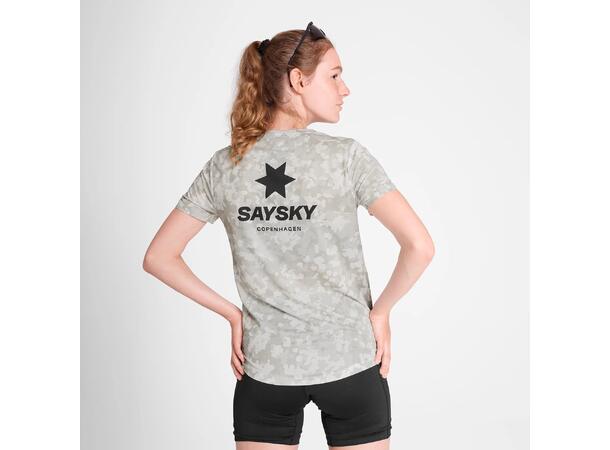 SAYSKY Dame Trøye Combat Camo SS S Teknisk løpetrøye med helprint - SA 
