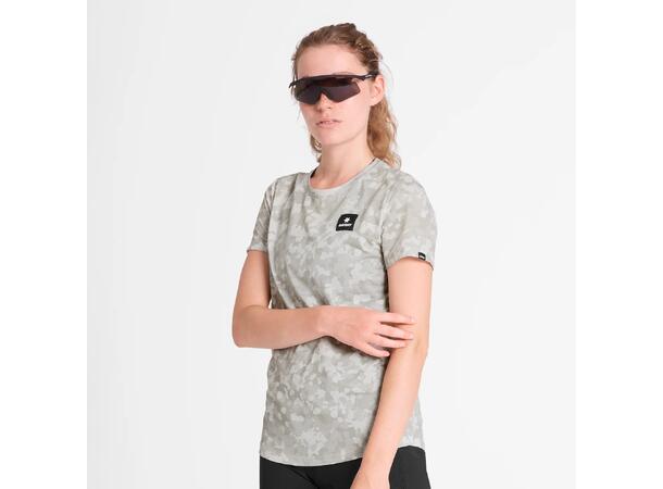 SAYSKY Dame Trøye Combat Camo SS S Teknisk løpetrøye med helprint - SA 