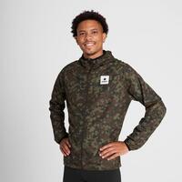 SAYSKY M Jakke Camo Pace M Komfortabel jakke for løping - Brown Aop