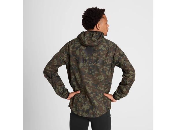 SAYSKY M Jakke Camo Pace M Komfortabel jakke for løping - Brown Aop 
