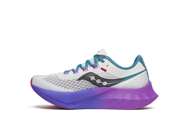 Saucony Løpesko M Endorphin Pro 4 41 Rask konkurransesko til herre - Wh/Sh 