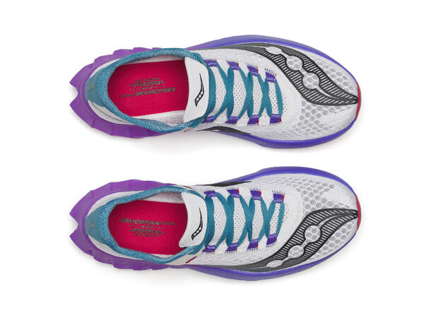 Saucony Løpesko M Endorphin Pro 4 41 Rask konkurransesko til herre - Wh/Sh 