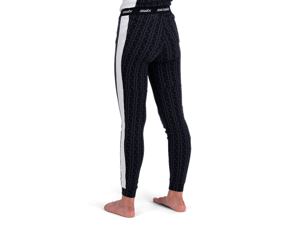 Swix Dame Legacy bodywear Bukse L Stillongs i merinoull - Black 