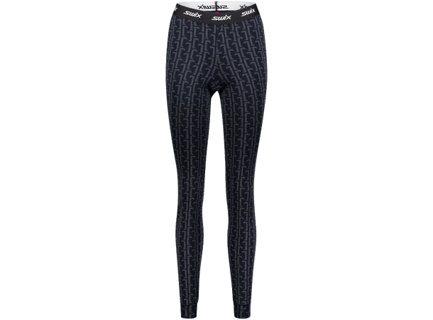 Swix Dame Legacy bodywear Bukse L Stillongs i merinoull - Black 