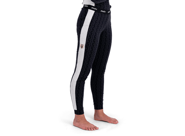 Swix Dame Legacy bodywear Bukse L Stillongs i merinoull - Black 