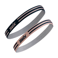 Swix Elastic Hairband 2pk OS Hårbånd til trening som sitter godt - Da