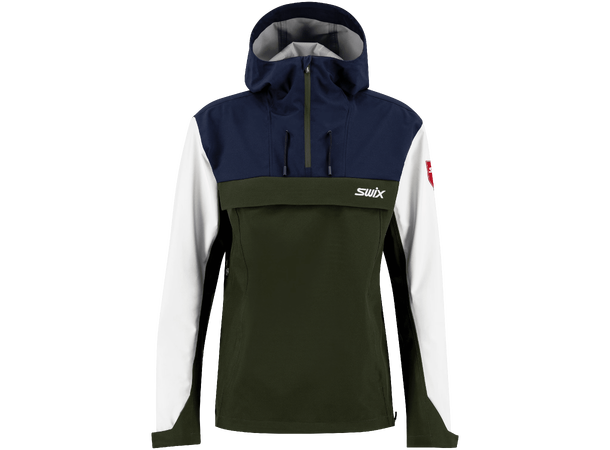 Swix Herre Anorak Blizzard M Praktisk anorak - Dark Olive 