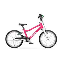 Woom 3 Go Barnesykkel 16" Hot Pink Pernfekt sykkel for barn 105-120cm