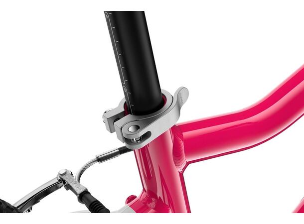 Woom 3 Go Barnesykkel 16" Hot Pink Pernfekt sykkel for barn 105-120cm 
