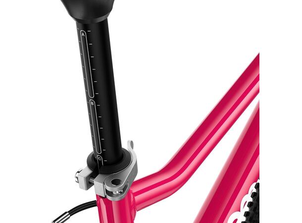 Woom 3 Go Barnesykkel 16" Hot Pink Pernfekt sykkel for barn 105-120cm 