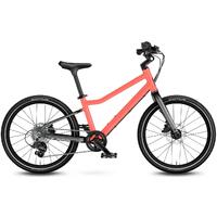 Woom 4 Explore Barnesykkel 20" Oransje Optimalisert barnesykkel med skivebrems