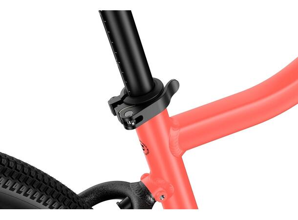 Woom 4 Explore Barnesykkel 20" Oransje Optimalisert barnesykkel med skivebrems 