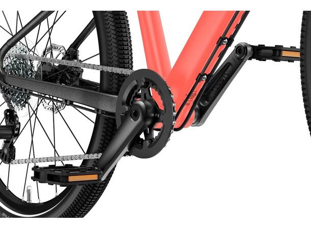 Woom 4 Explore Barnesykkel 20" Oransje Optimalisert barnesykkel med skivebrems 