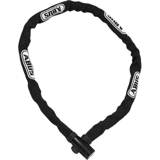 Abus Kjettingl&#229;s 4804K/110 Black Enkel kjettingl&#229;s med n&#248;kkel