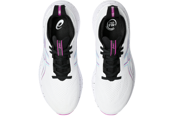 Asics Dame Gel Nimbus 26 42 Mengdesko med god løpsfølelse, Wh/SoSe 