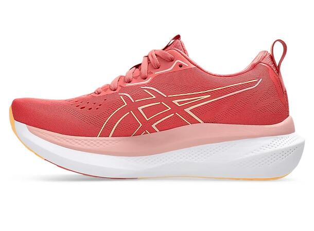 Asics Dame Løpesko Glideride Max 39 DARK PINK CLAY/ORANGE GLOW 