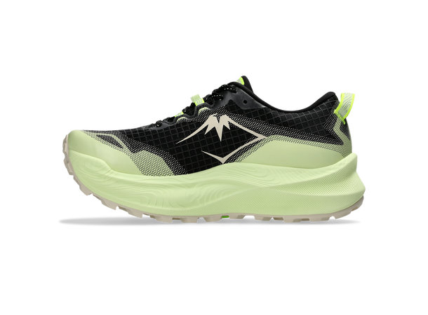 Asics Dame Løpesko Trabuco Max 3 38 God dempet terreng løpesko Black/Oatmeal 