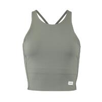 Craft W Singlet Collective Cropped XS myk og elastisk treningssinglet - Leaf