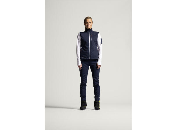Craft W Vest Nor ADV Nordic Training M Langrennsvest for høy intensitet - Bl/Wh 