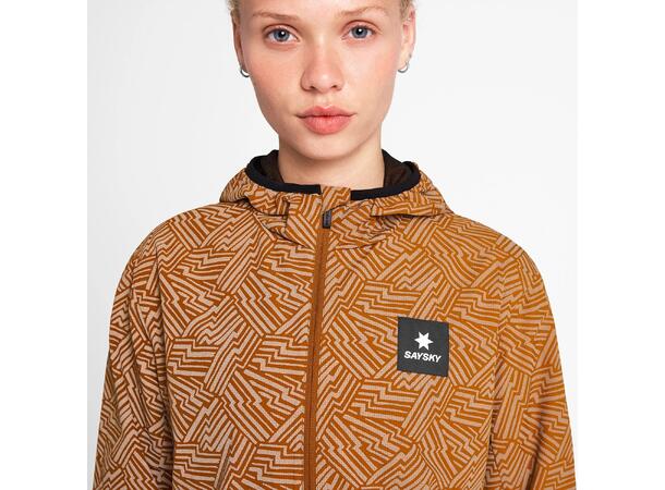 SAYSKY Dame Jakke Blaze Reflective S Lett og varm løpejakke til vinteren 