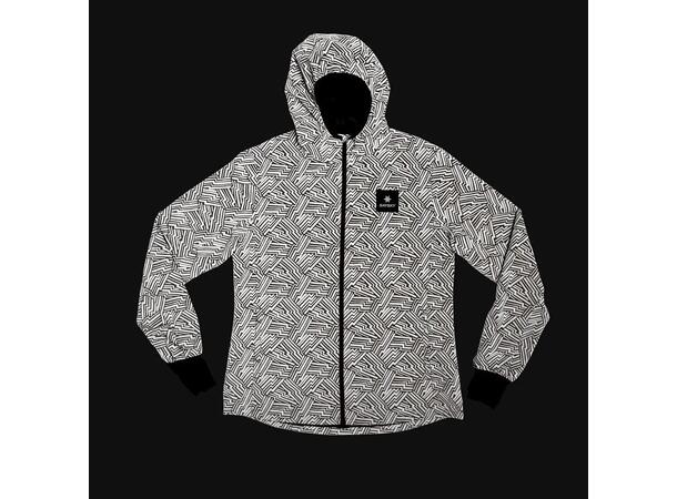 SAYSKY Dame Jakke Blaze Reflective S Lett og varm løpejakke til vinteren 