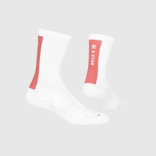 SAYSKY Sokker Statement Combat Be A Star - L&#248;pesokker med stil - Red