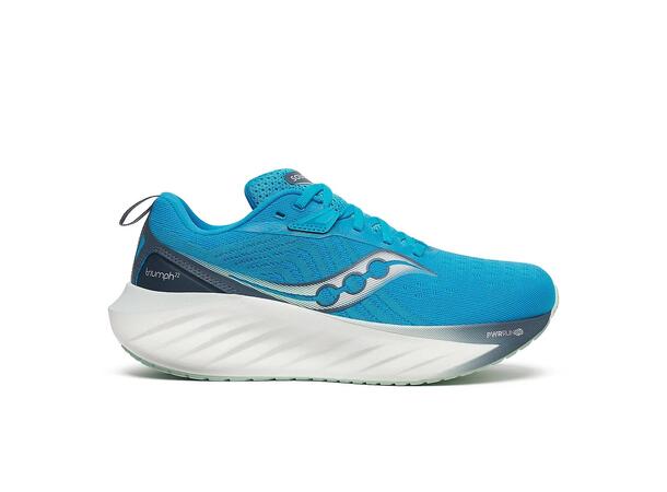 Saucony Løpesko W Triumph 22 38,5 Behagelig fulldempet løpesko ViziBl/Dusk 