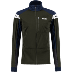Swix Herre Jakke Nordic XC Skijakke i softshell - Dark Olive