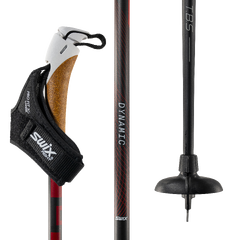 Swix Skistav Dynamic D1 Karbonkompisittstav med korkh&#229;nd. og TBS
